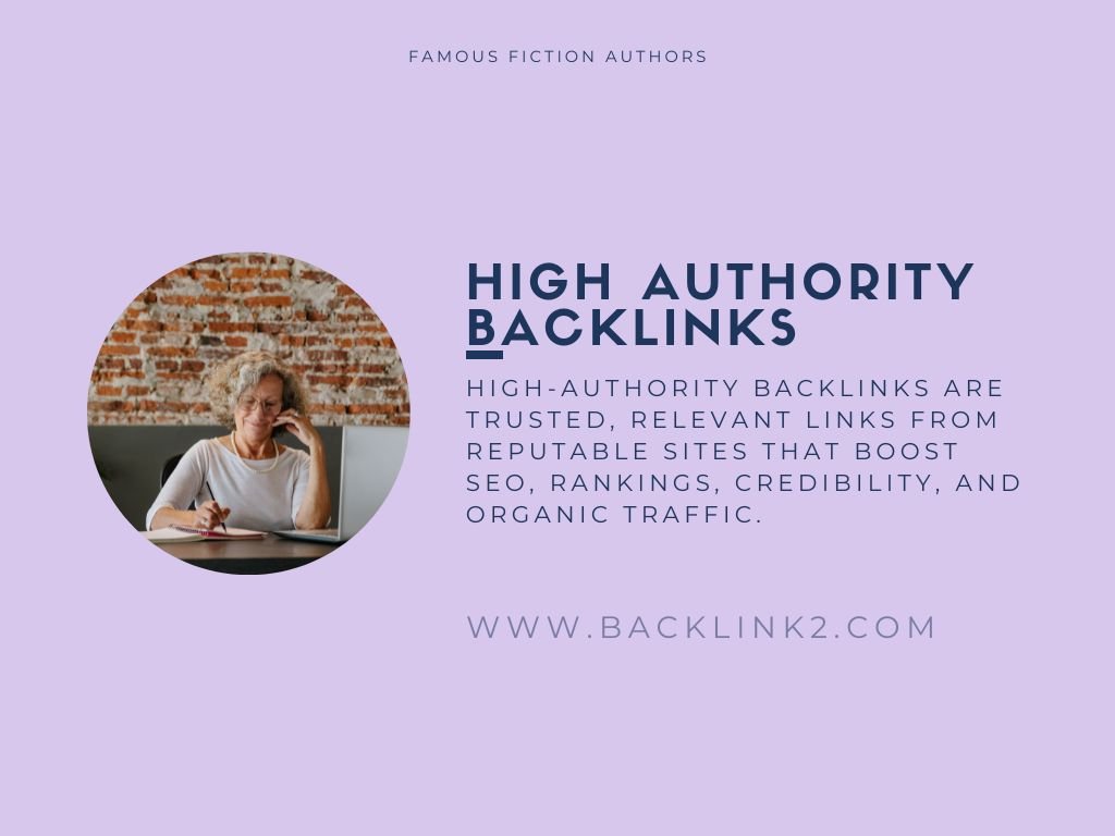 high authority backlinks