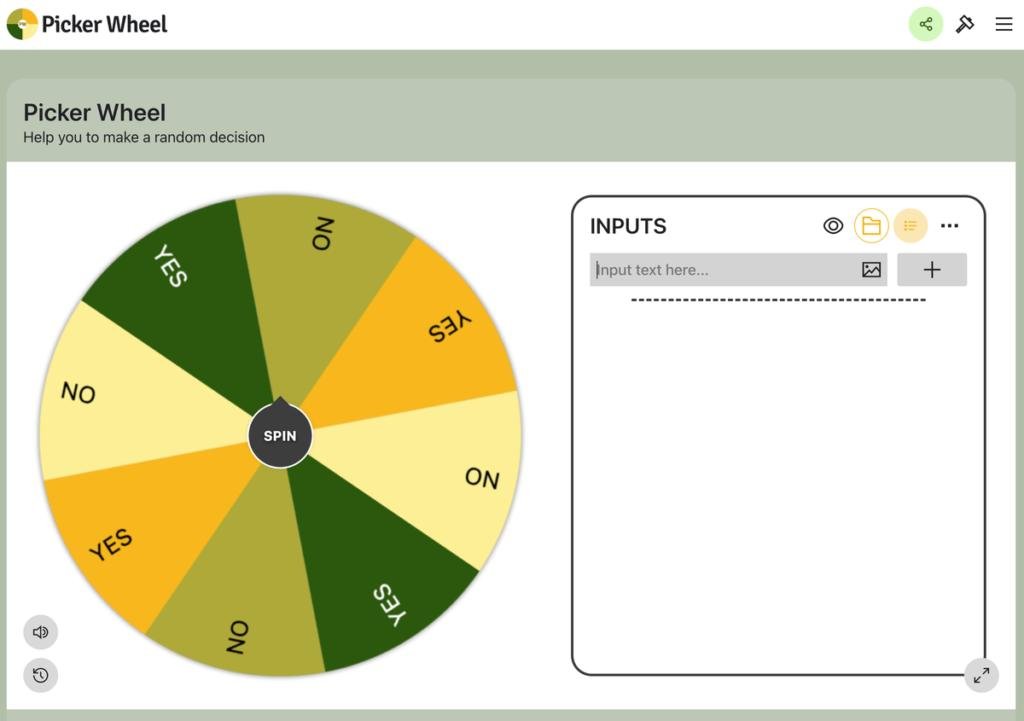 Picker Wheel